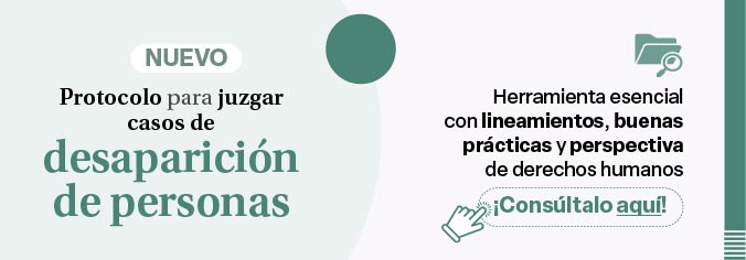 Protocolo para juzgar casos de desaparición de personas